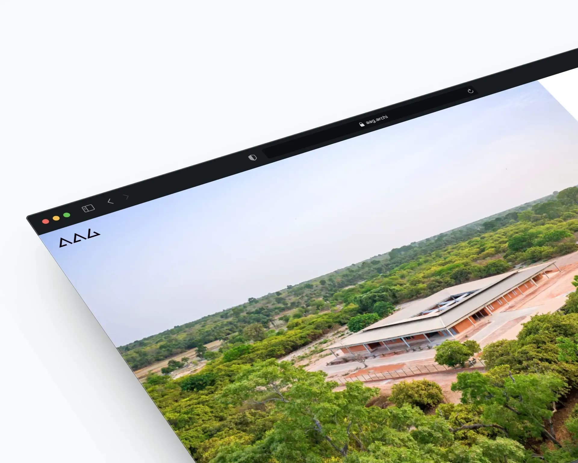 Site web AAG Architecture