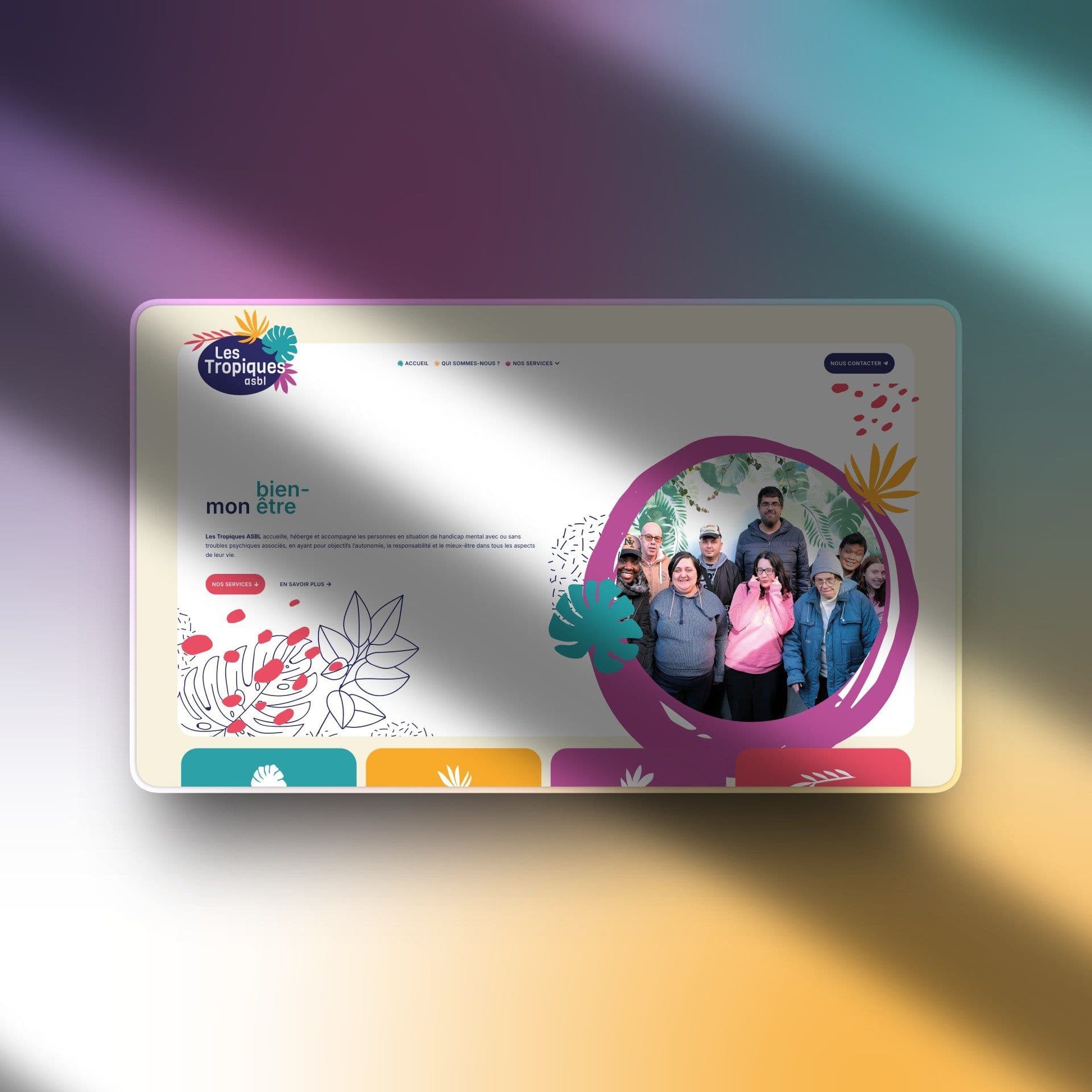 Site web Les Tropiques